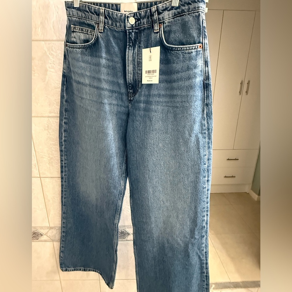 NWT Cary high-rise slouchy wide leg jeans size 29